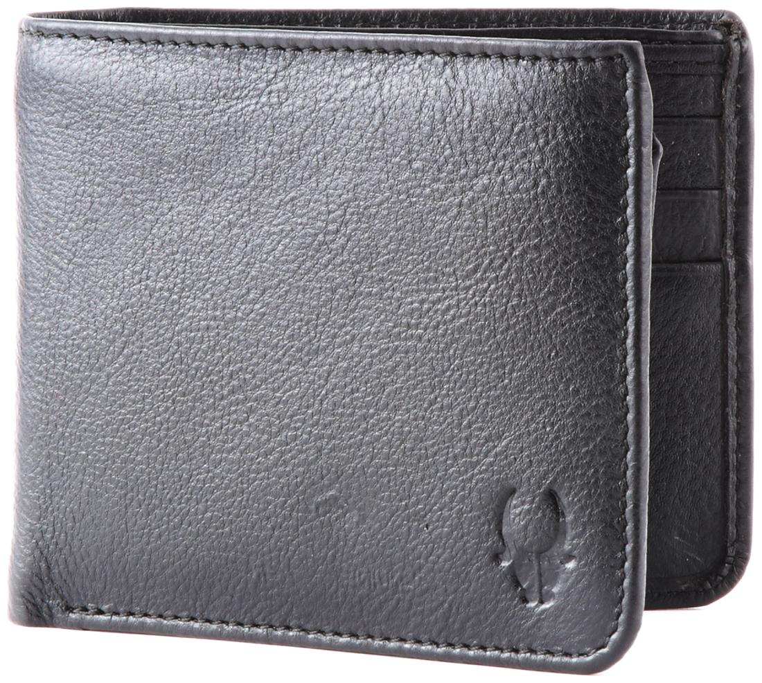 

Wildhorn Black Genuine Leather Hand Crafted Wallet