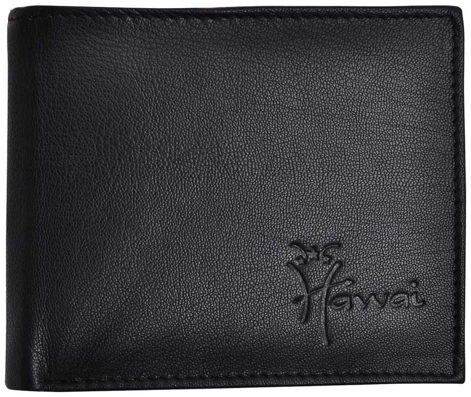 

Hawai Black Genuine Leather Wallet