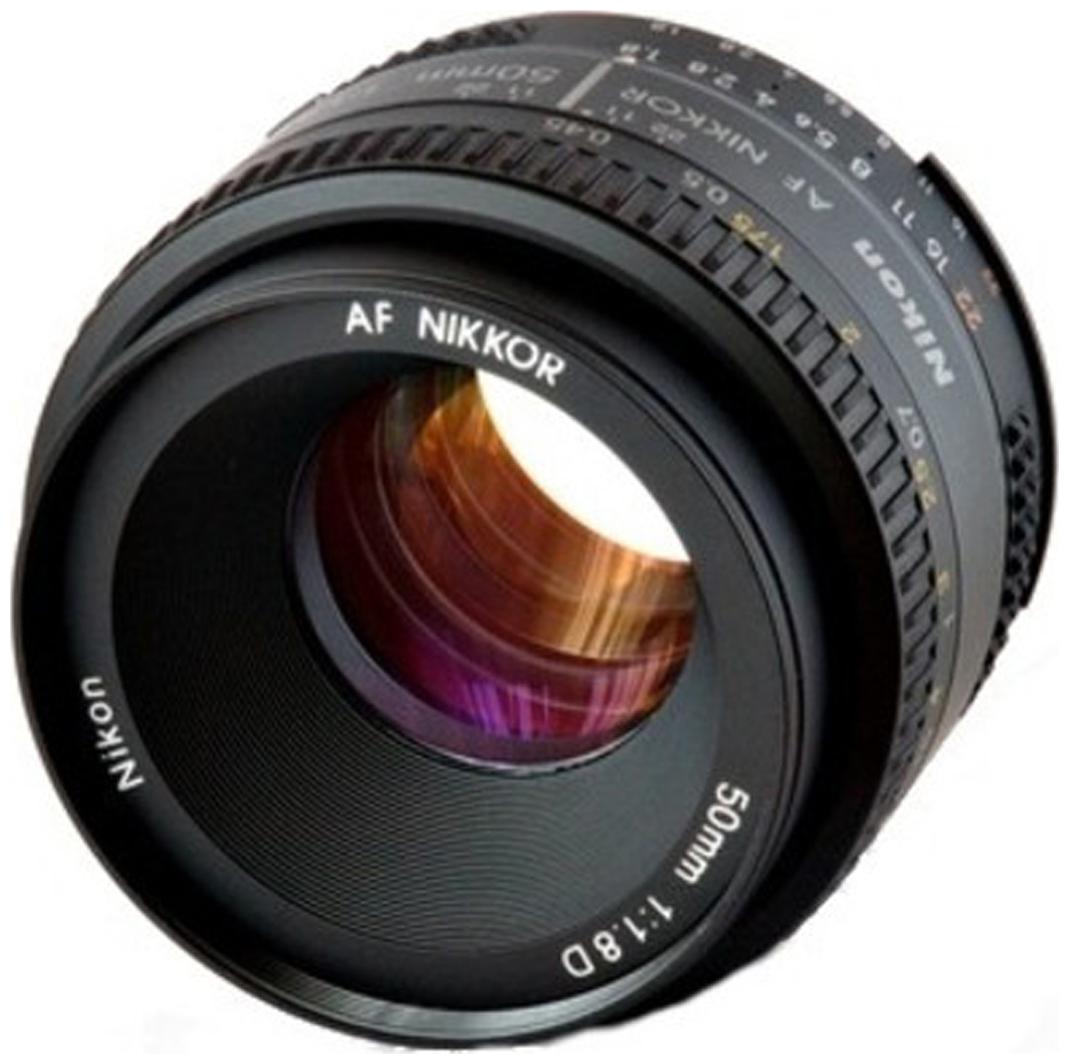 

Nikon AF Nikkor 50 mm f 1 8D Lens (Black)