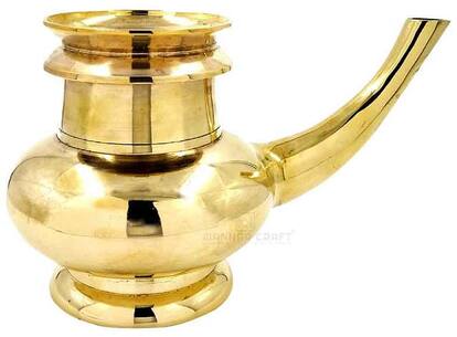 Brass Kindi 8x9 inch