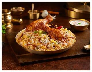 Double Chicken Tangdi Mughal Biryani