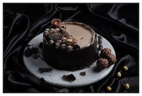Ferrero Rocher Cake [Eggless]
