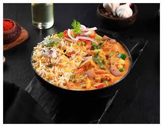 Ludhiana Subz Lababdar [Masala Rice] Bowl