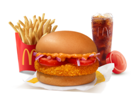 McAloo Tikki Burger Combo