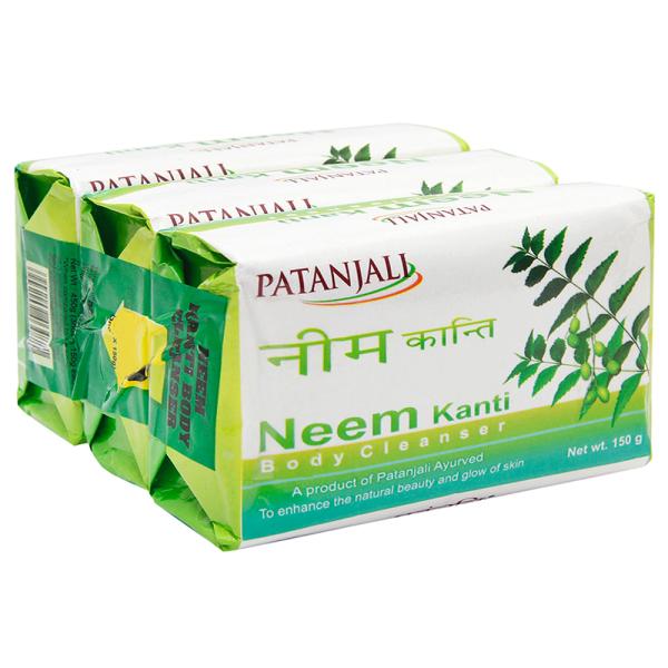 Buy Patanjali Neem Kanti Body Cleanser Soap 3X150g Online at Low Prices