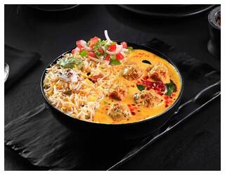 Punjabi Kadhi Pakoda [Masala Rice] Bowl