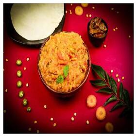 Sambar Rice With Poriyal