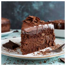 Terrific Chocolate Truffle Sugar Free Cake - (Gluten Free) (200g)