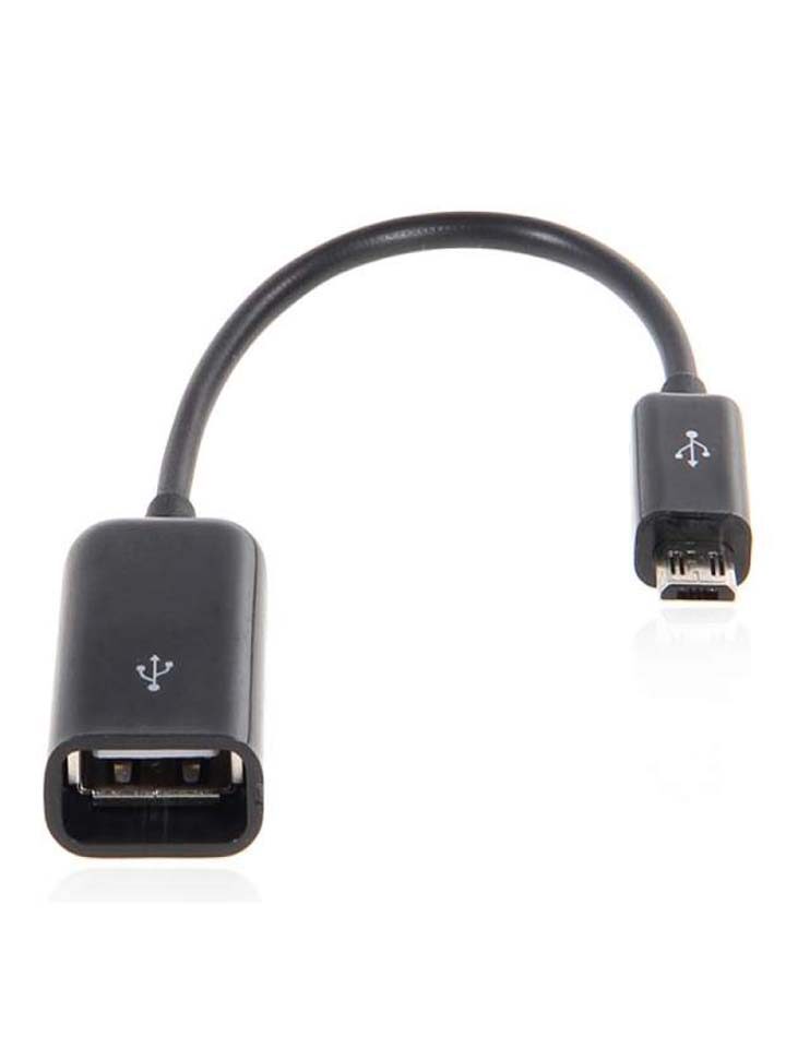 Peradot Micro USB OTG Data Cable Black