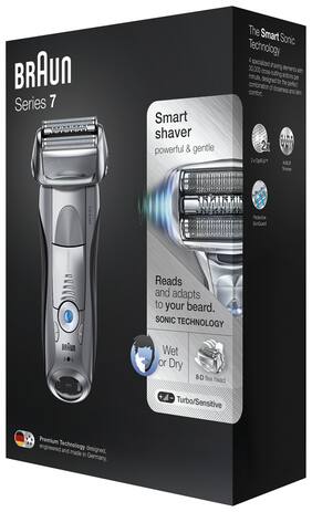 Braun 7893S Shaver For Men (Silver & Black)