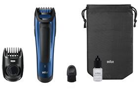 Braun BT 5030 Trimmer For Men (Black & Blue)