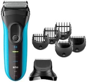 Braun Series 3 Shave&Style 3010BT 3-in-1 Electric Wet&Dry Shaver with Precision Trimmer & 5 Comb Attachments