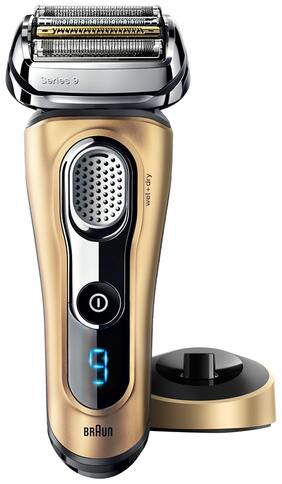Braun Series 9 9299s Wet&Dry Electric Shaver with Charging Stand, Limited Edition matte gold