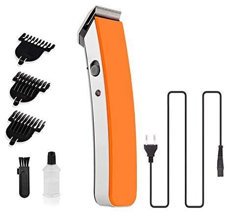 

DOMAZO MULTI-FUNCTION TRIMMER FOR UNISEX(RECHARGABLE BATTERY) Multi-Function Trimmer For Men ( Orange Rechargeable Battery )