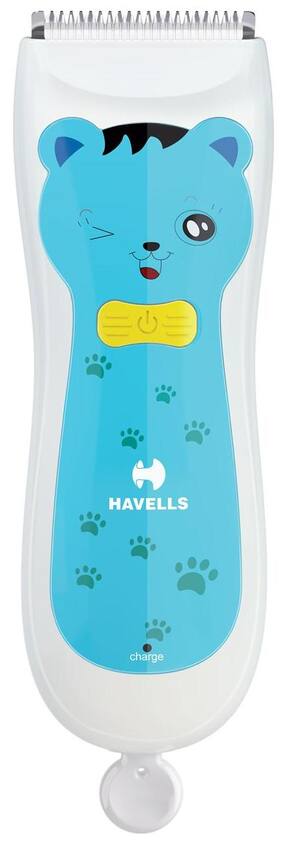 Havells BC1001 Rechargeable Baby Hair Clipper (Blue)