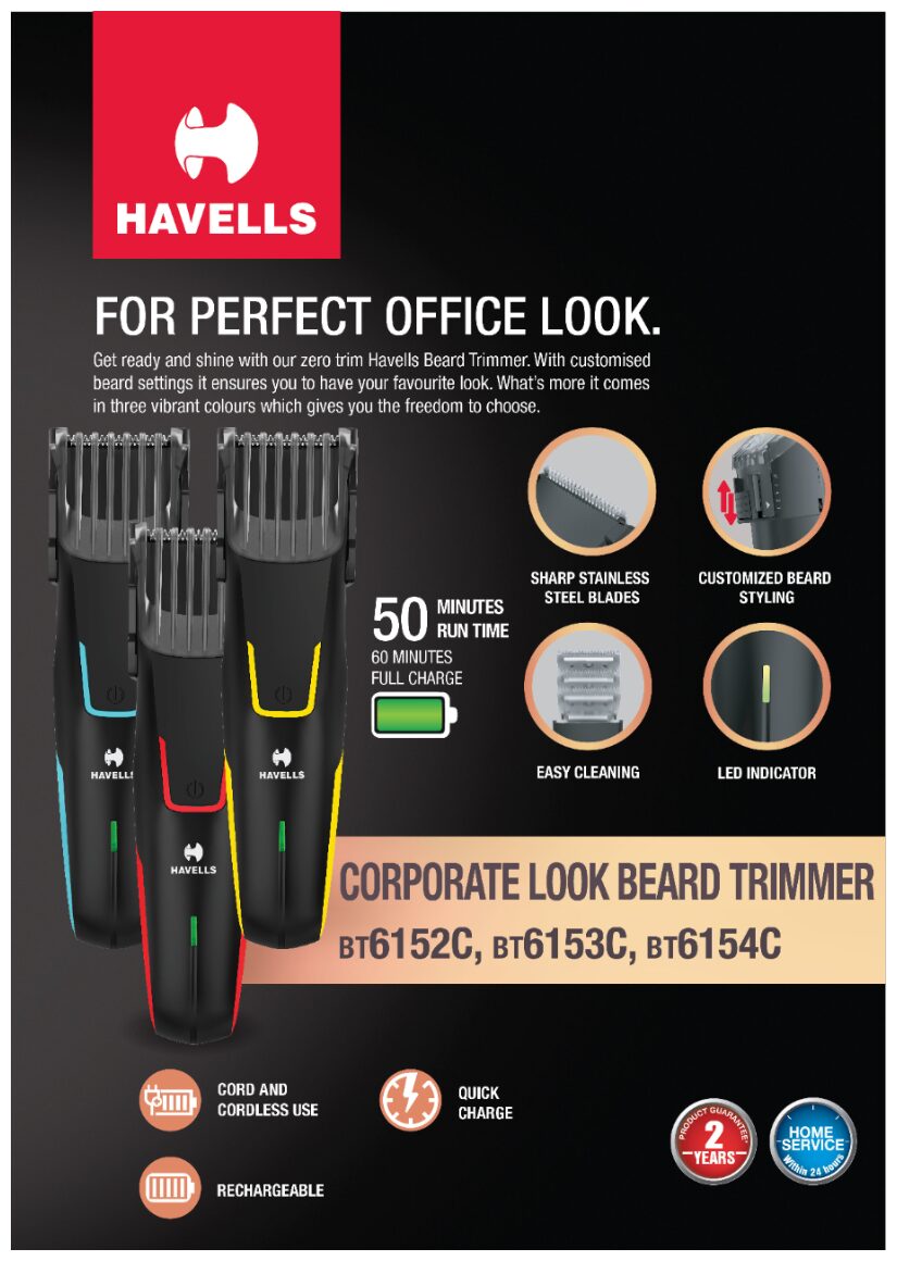 havells bt6153c beard trimmer