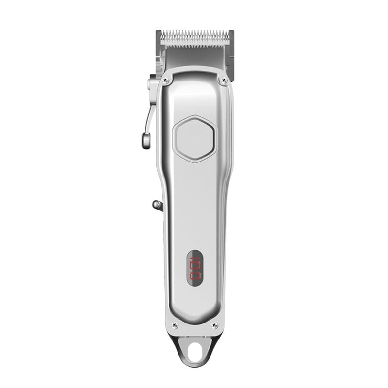 

INNOVA ALL METAL KM LCD DISPLAY SCREEN Multi-Function Trimmer For Men ( Silver Rechargeable Battery )