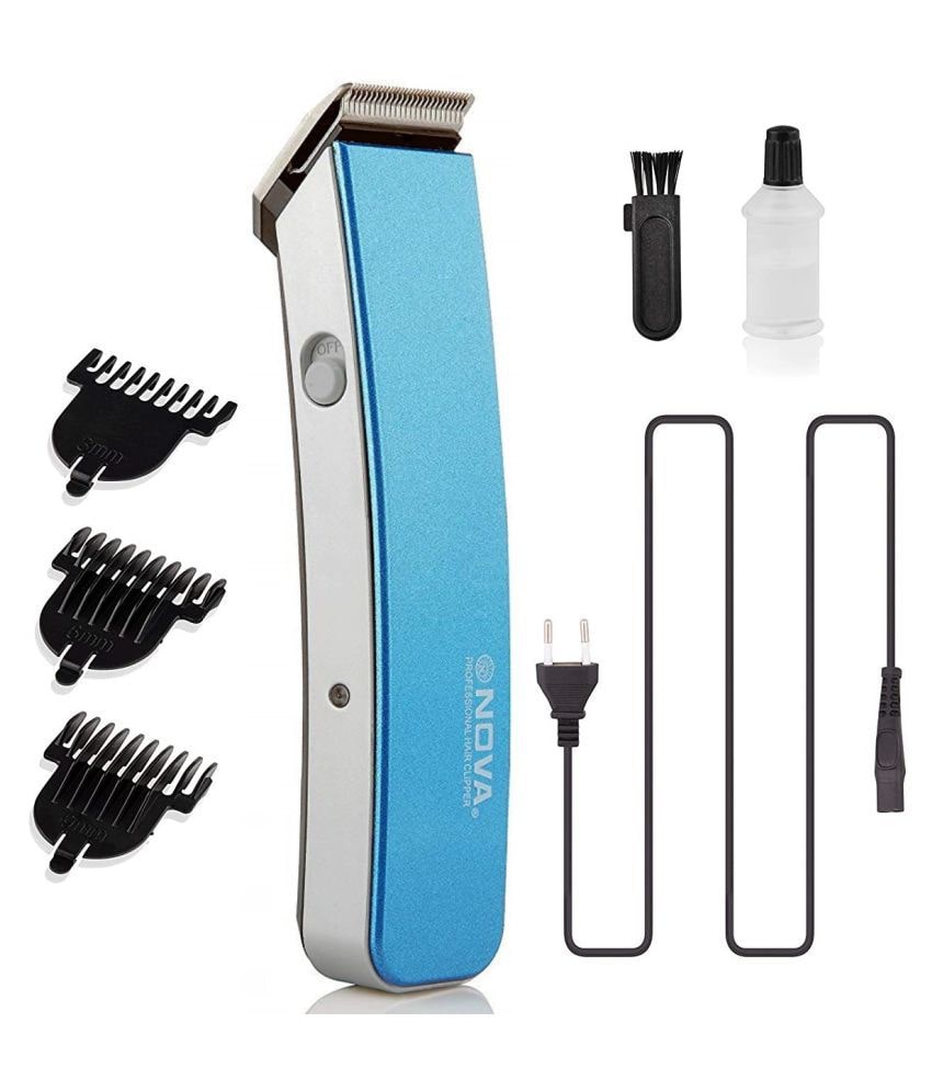 

Nova Nht 216 b Beard Hair trimmer For Men ( Blue )
