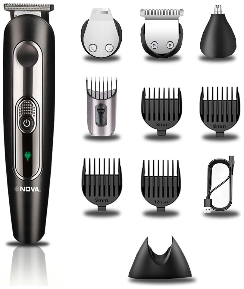 Nova NOVA NG 1149 Beard Trimmer For Men Black , Rechargeable Battery by Million Lights