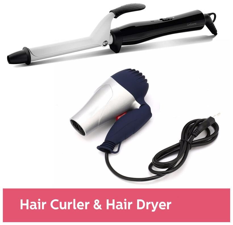 

om shoppe OS-1290 471B 1000 W Hair Dryer ( Black Blue )