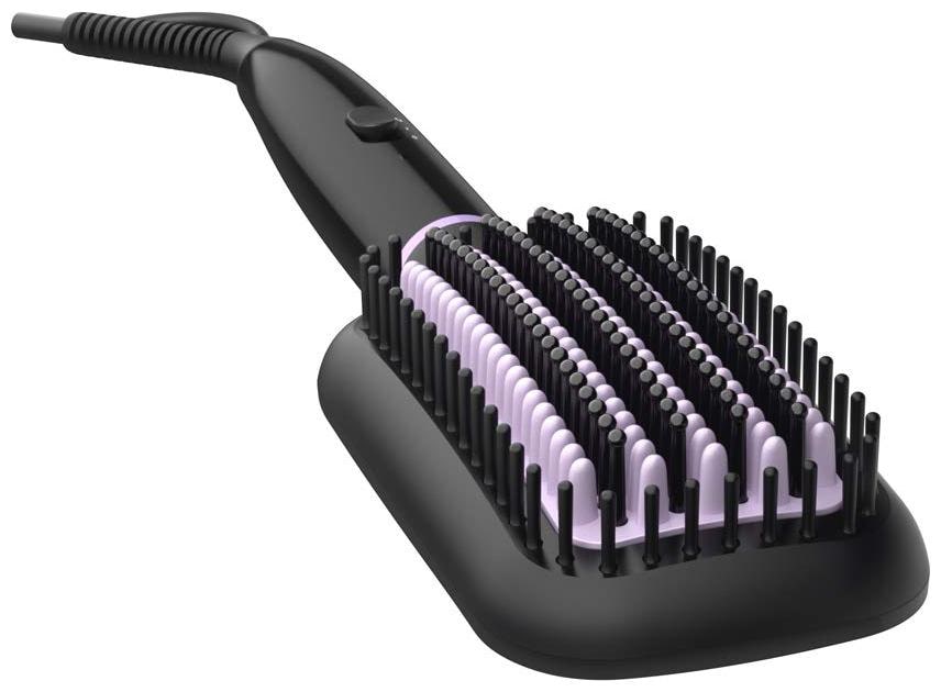 

Philips Bhh880 10 heated straightening brush Hair Straightener ( Black )
