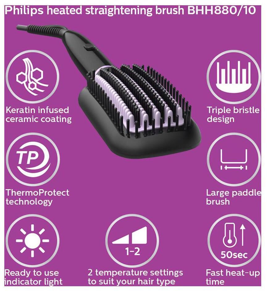 philips straightening brush