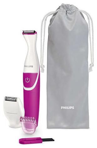 

Philips BRT382 15 Multi-Function Trimmer For Women ( Pink White AA Battery )
