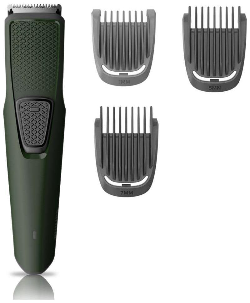 

Philips Bt1212 15 usb charging cordless rechargeable Mustache beard trimmer For Men ( Green )