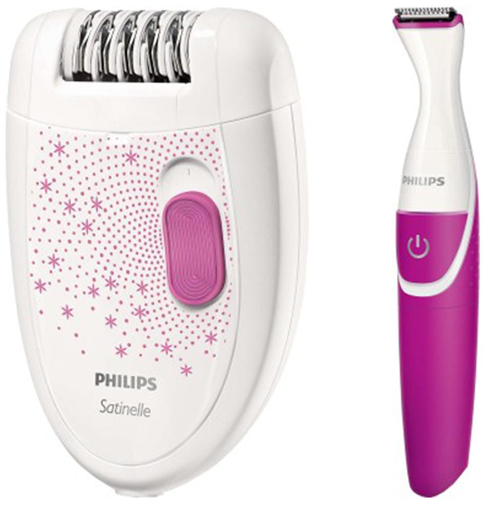 philips hp6548 epilator and bikini trimmer combo