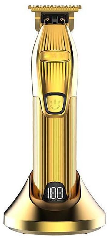 

Royce Metal Gold Round Design Luxury Cordless Hair Trimmer (Golden)