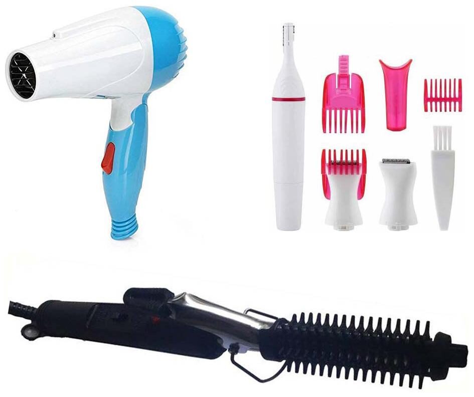 

Spineer Hair Dryer 1000w and curler and Women Trimmer