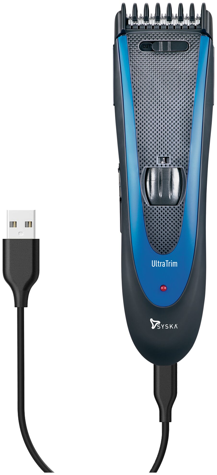 

Syska HT1309 Beard Hair Trimmer For Men (Black Blue)