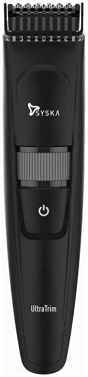 Syska Ht800 Mustache beard trimmer For Men Black