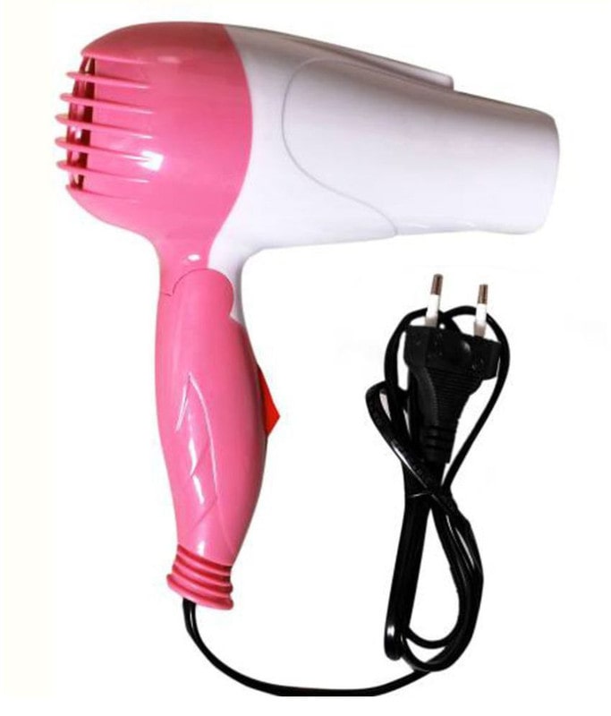 

TECH VILLA TL-9012 1000 W Hair Dryer ( Pink White )
