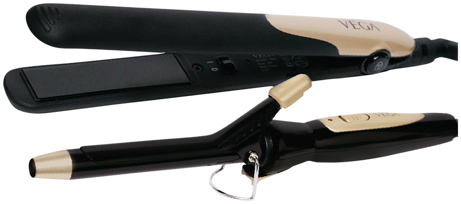 

Vega Miss dazzle styling set vhss-02 Hair Straightener ( Black )