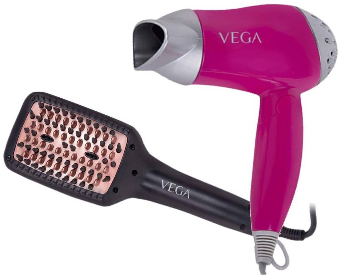 

Vega Vhsb-02 vhdh-04 Hair Straightener ( Pink )