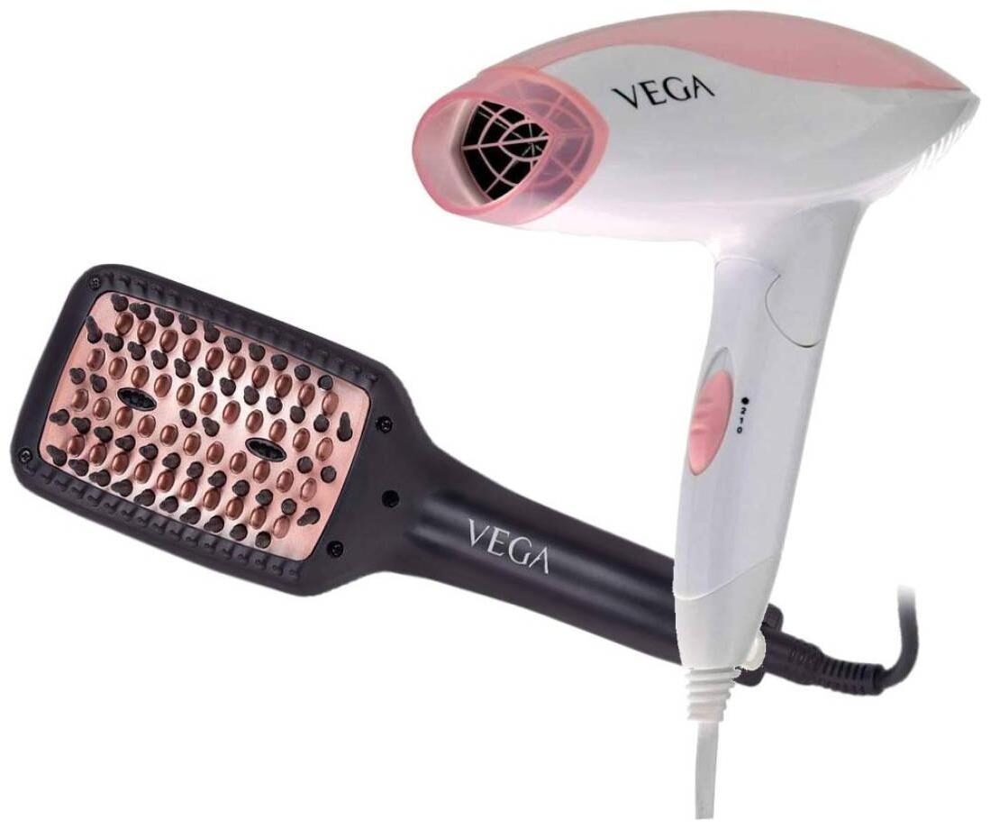 

Vega Vhsb-02 vhdh-15 Hair Straightener ( Black )