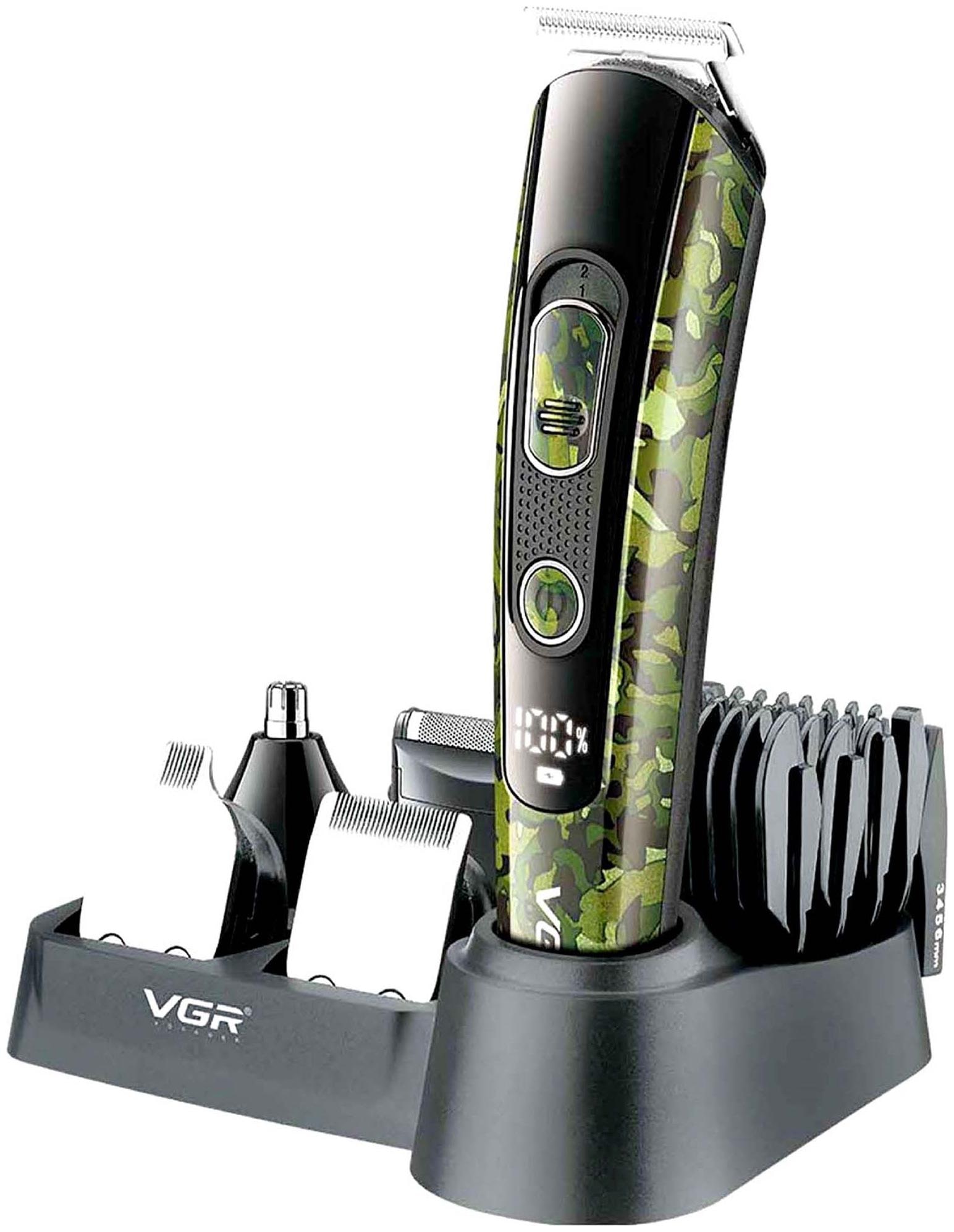 VGR V 102 Professional Grooming Kit with Cord Cordless Multipurpose Hair Clipper Runtime: 150 min Trimmer for Men by LEPL