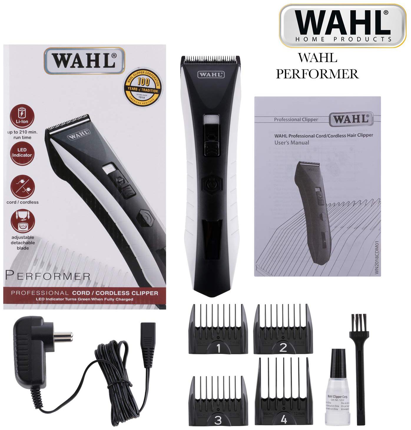 wahl performer cordless hair trimmer