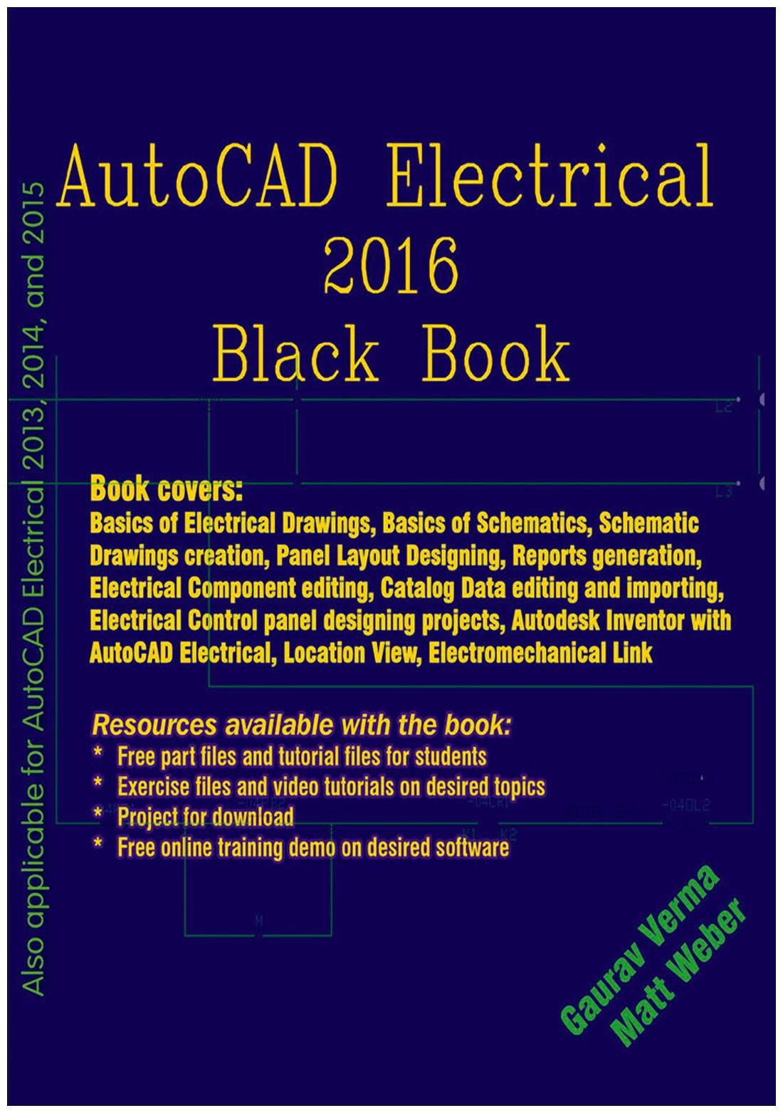 AutoCAD Electrical 2016 Black Book