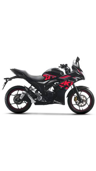 Book Suzuki Gixxer SF FI Glass Sparkle Black/Metallic Mat ...