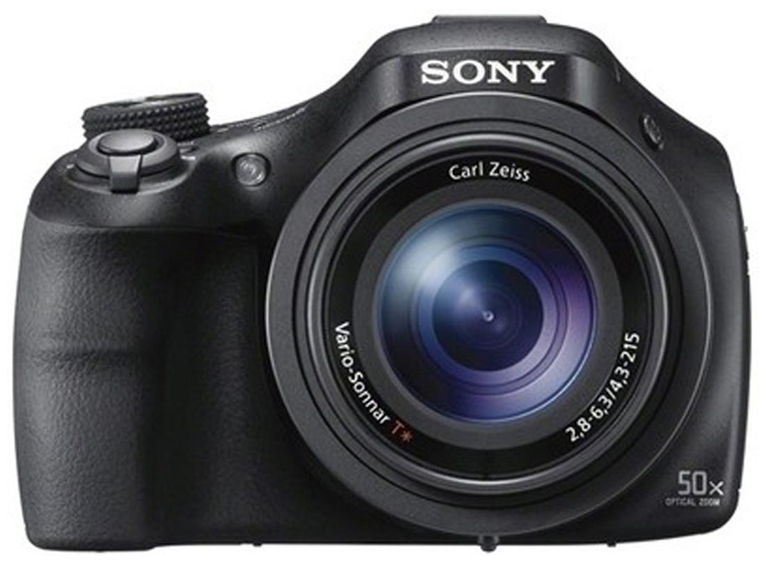 Sony Cybershot DSC-HX400 Sony Cyber-shot DSC-HX400V 20.4 MP High Zoom Point & Shoot Camera (Black) + Carry Case + 8GB SD Card