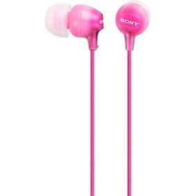 Sony MDR-EX15LP/P Wired In Ear Earphone (Pink)