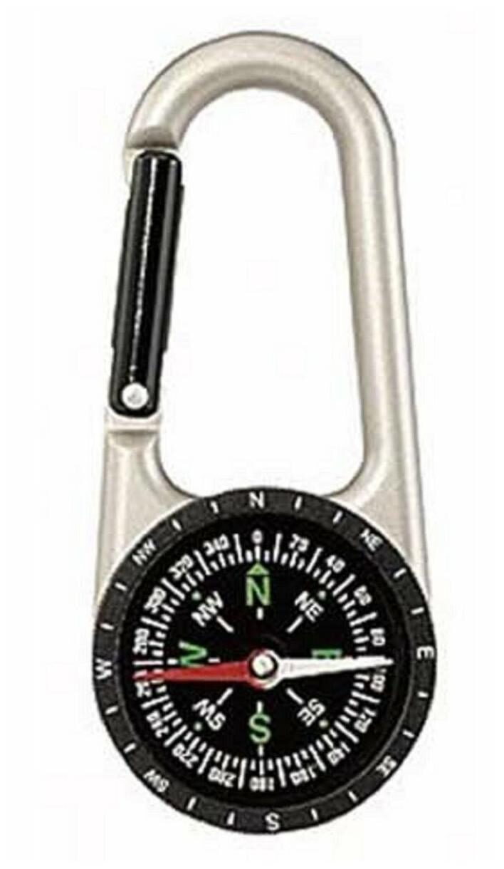 

110mm Zinc Carabiner 265 Rothco Carabiner Compass