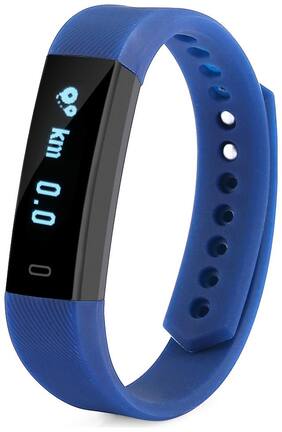 115 Smart Bracelet IP67 Waterproof Sleep Monitor Shake Photograph(Blue Gray)