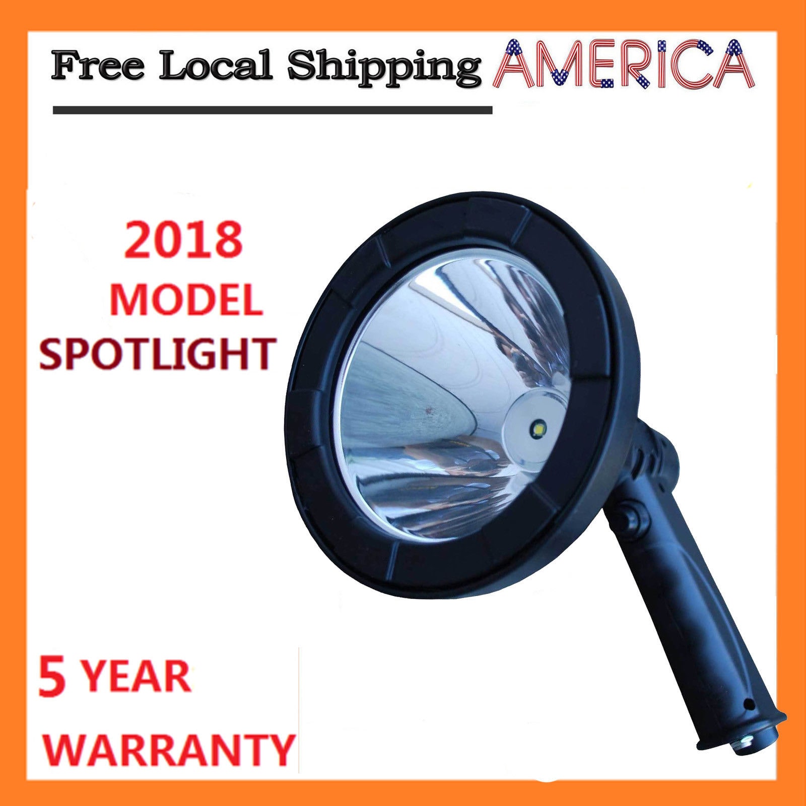 

12 V Hunting Spot Lights Hand Held Handheld Deer Shining Rechargeable Spotlight