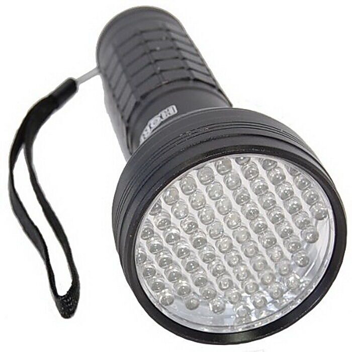 

390 nM UV 76 LEDs Flashlight for Room Security Control Rodent Leak Detection