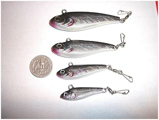 Buy 4 Fish Lures Walleye Angler Keel Trolling Weights Baitfish