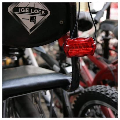 5 LED Mountain Bike Cycling Light Rear Lamp