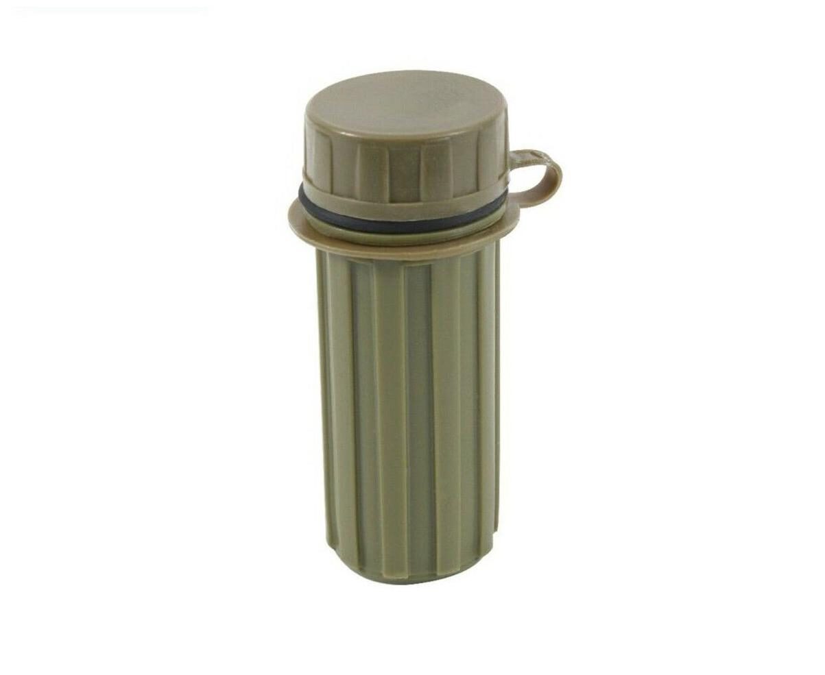 

670 Rothco Olive Drab Watertight Camping Survival Plastic Match Box